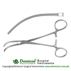 Potts Atrauma Multipurpose Vascular Clamp Curved Stainless Steel, 23 cm - 9"